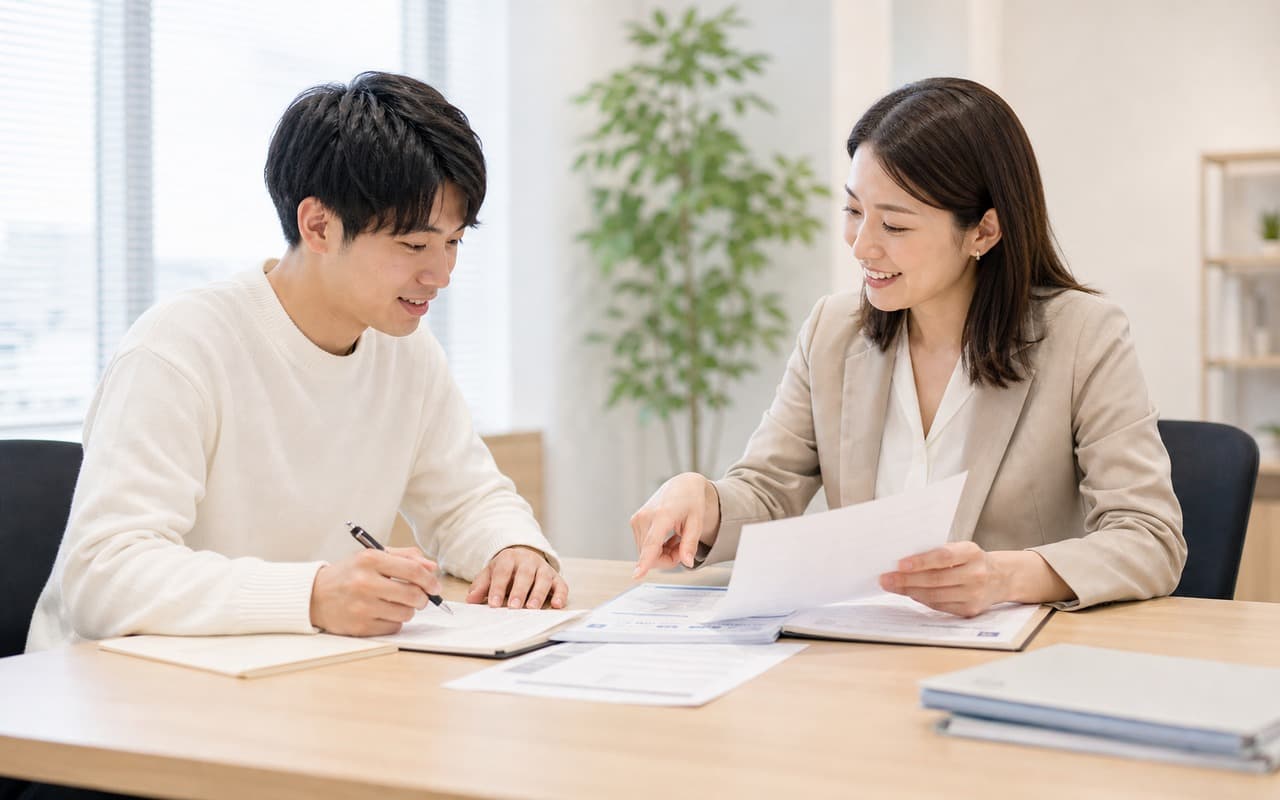 ES添削・面接対策の様子